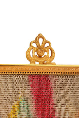 Vintage Whiting & Davis Abstract Mini Mesh Bag clasp @ Recess LA