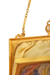 Vintage Whiting & Davis Abstract Mini Mesh Bag signature @ Recess LA