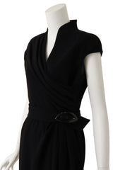 wrap dress by Thierry Mugler on mannequin close @ Recess LA