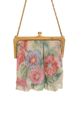 Vintage Whiting & Davis Garden Mesh Bag close @ Recess LA