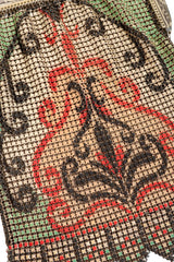 Vintage Whiting & Davis Filigree Deco Mesh Bag print close @ Recess LA