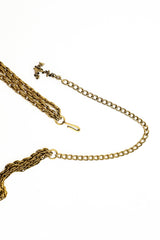 Vintage Ship Pendant Necklace clasp @recess la