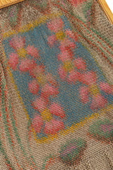 Vintage Whiting & Davis Floral Frame Mesh Bag print close @ Recess LA