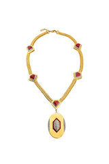 Roberto Cavalli Diamond Pendant Necklace @recess la