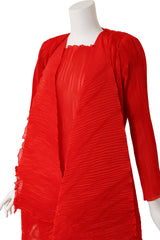 jacket and dress set by Isabelle Allard on mannequin close @ Recess LA