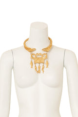 Etruscan Revival Amulet Necklace II by Alexis Kirk on mannequin @ Recess LA