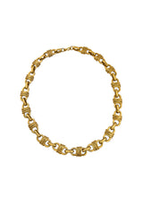 Vintage Fancy Wrap Link Necklace @recess la