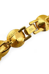 Vintage Napier Chunky Cut Crystal Collar Necklace III signature @recess la