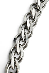 Vintage Givenchy Double Curb Link Necklace detail @recess la