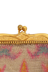Vintage Whiting & Davis Mini Noveau Mesh Bag clasp @ Recess LA