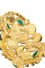 Emerald Poodle Brooch by Moans logo @ Recess LA