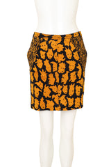 Vintage Missoni Abstract Faces Skirt on mannequin @ Recess LA