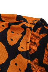 Vintage Missoni Abstract Faces Sweater & Skirt Set top holes @ Recess LA