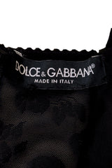 Dolce & Gabbana Rainbow Crystal Bustier Top label @ Recess LA