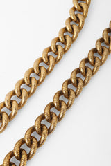 Statement textured chain belt chain close @ Recess LA