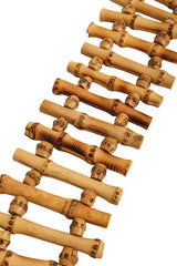 Bamboo Lattice Belt underside @ Recess LA