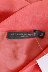 Alexander McQueen Fringe Halter Wrap Top label @ Recess LA