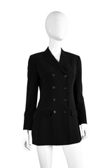 Dolce & Gabbana Double Breasted Blazer front on mannequin @recess la