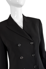 Dolce & Gabbana Double Breasted Blazer front detail on mannequin @recess la