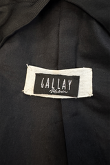 Vintage Maison Margiela Asymmetric Zipper Dress label @recess la