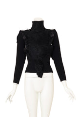 Plein Sud Deconstructed Turtleneck Sweater @ Recess LA