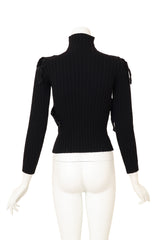 Plein Sud Deconstructed Turtleneck Sweater back @ Recess LA