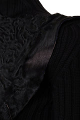 Plein Sud Deconstructed Turtleneck Sweater right shoulder @ Recess LA