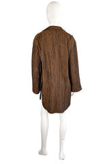 Crinkle Pleat Jacket by Emanuel Ungaro back @ Recess LA