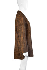 Crinkle Pleat Jacket by Emanuel Ungaro side @ Recess LA