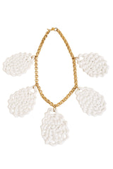 Twisted Teardrop Pendant Necklace by William De Lillo @ Recess LA