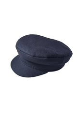 Wool Cashmere Newsboy Hat by Celine side @recess LA