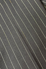 Vintage John Galliano Pinstripe Top & Pant Suit stain 2 @recess la