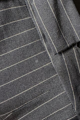 Vintage John Galliano Pinstripe Top & Pant Suit stain 1 @recess la