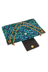 Vintage Pucci Diamond Dot Top bag open @ Recess LA