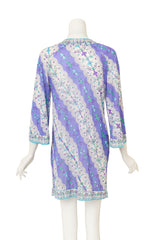 Mod Geo Ribbon Jacket Dress by Emilio Pucci on mannequin back @ Recess LA