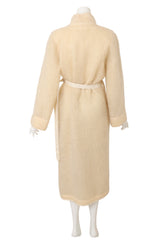 Vintage Jean Charles de Castelbejac Mohair Wrap Trench on mannequin back @ Recess LA