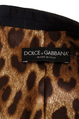 Peak Lapel Pinstripe Blazer by Dolce & Gabbana label @ Recess LA