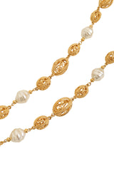 Pearl Egg Link Necklace by St. John close @ Recess LA