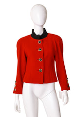 Cropped Wool Jacket by Christian Lacroix on mannequin @ Recess LA