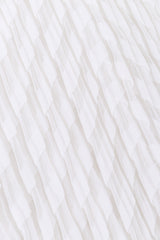 Issey Miyake Sheer Crepe Top fabric closeup @Recessla