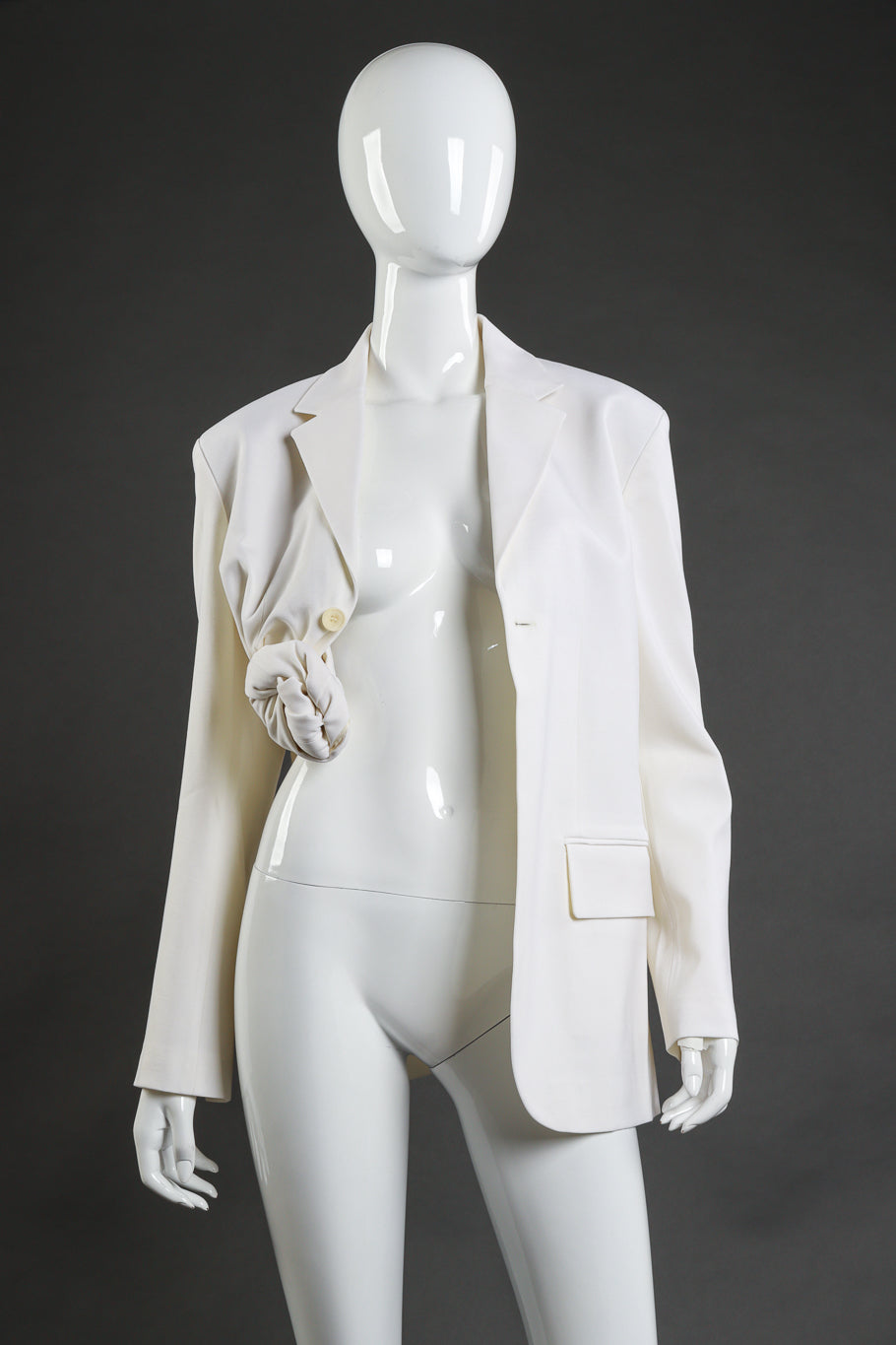 Knotted Blazer by Jacquemus on mannequin open @RECESS LA