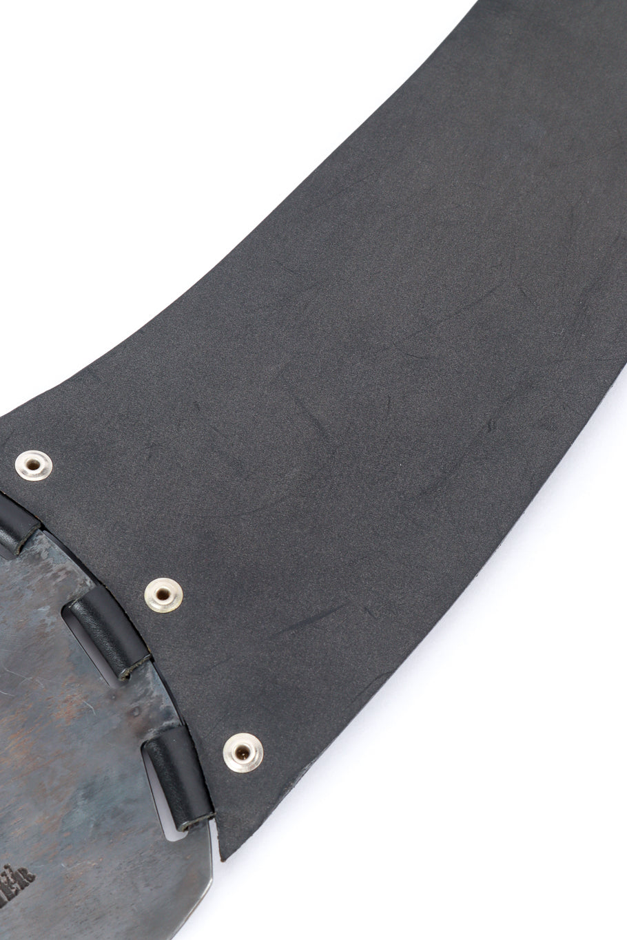 Jean Paul Gaultier fringe belt wear detail @RECESS LA