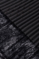 Jean Paul Gaultier Plissé & Lace Top fabric @RECESS LA