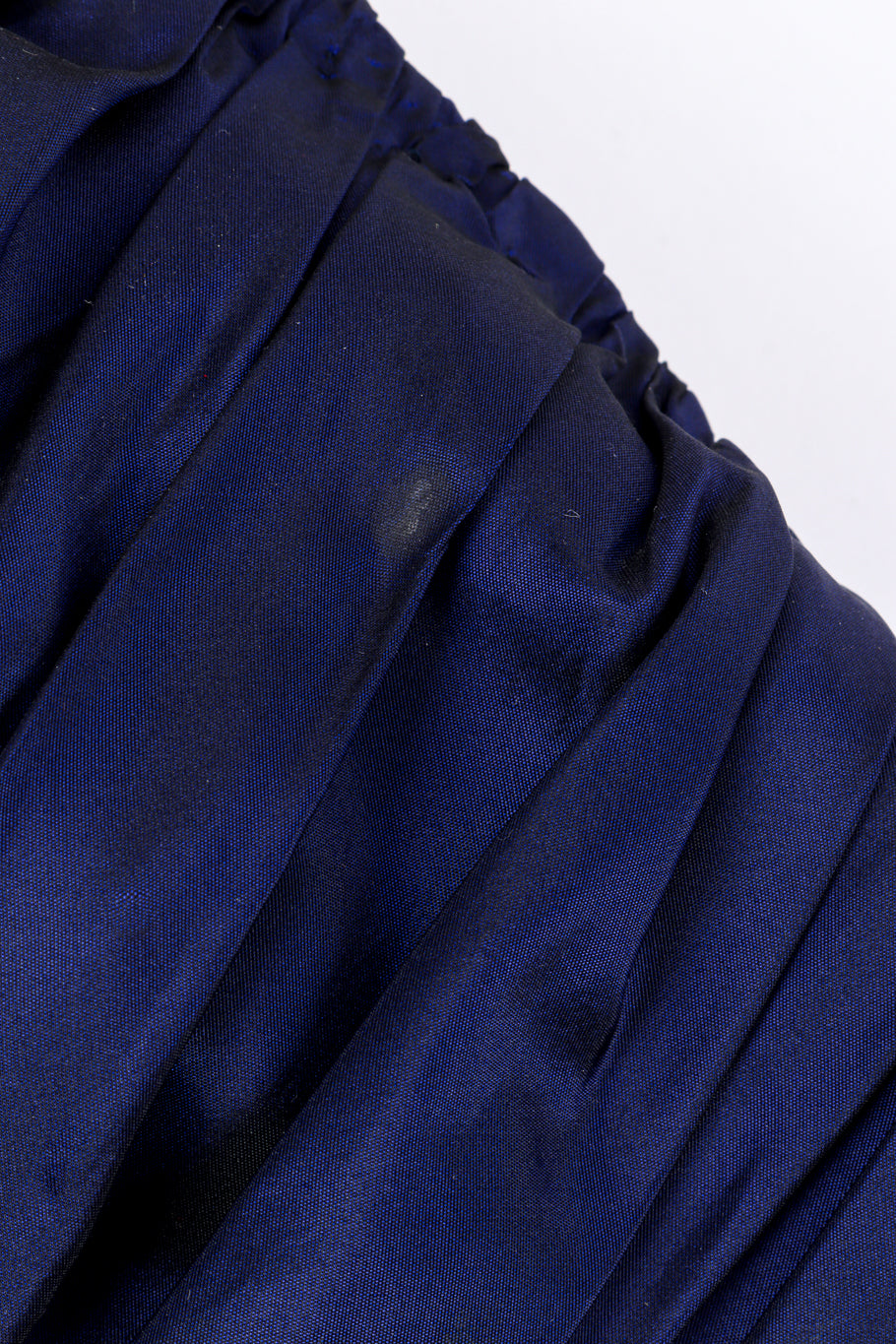 Vintage Jacqueline de Ribes Taffeta Wrap Dress stain at left side @recessla