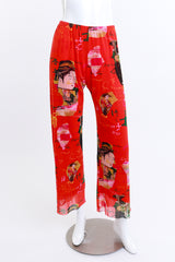 Kenzo Tokyo Nights Mesh Shirt & Pants Set pants on mannequin @RECESS LA