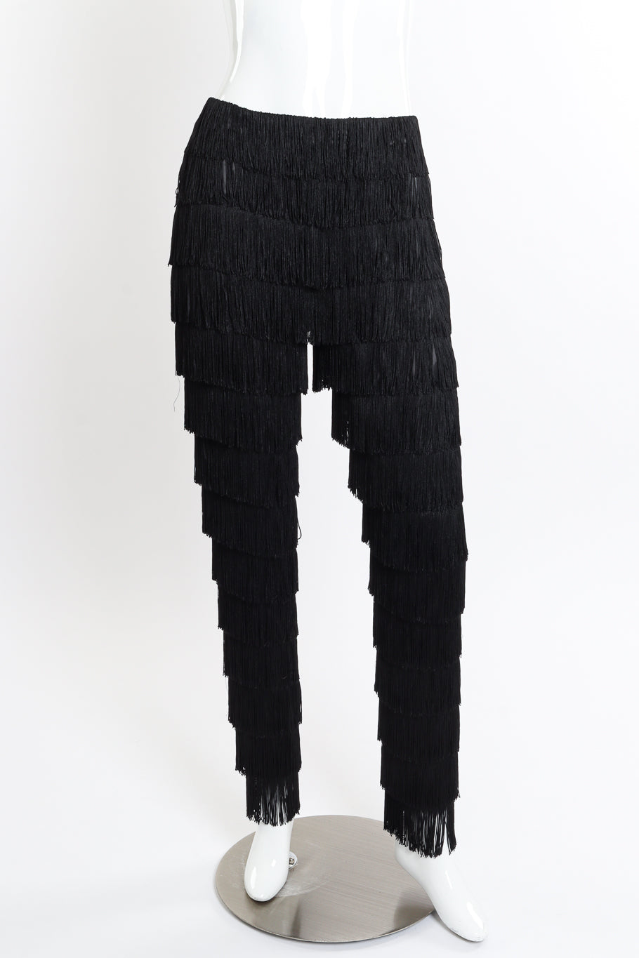 Vintage Kors Fringe Pants front on mannequin @recessla