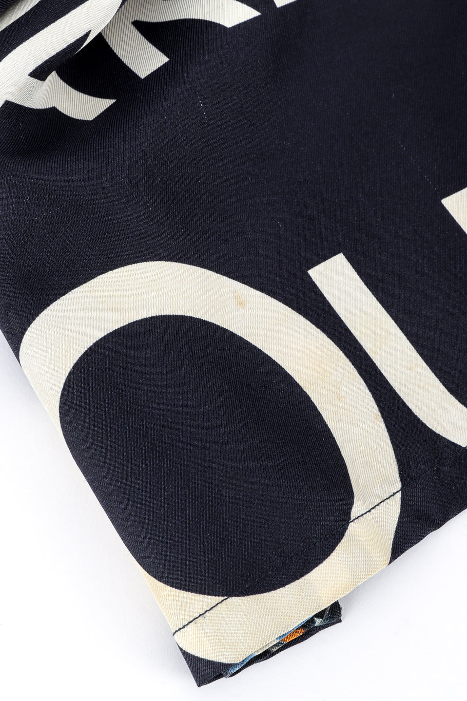 Louis Vuitton Galaxy Button Down stain on letter @recess la