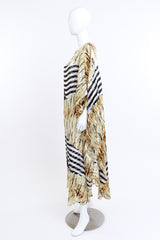 La Vetta Tiger Stripes & Dots Burnout Caftan Cover Up on mannequin @RECESS LA