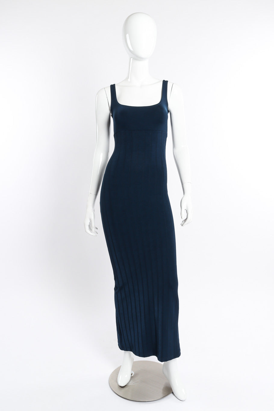 Vintage Liza Bruce Bodycon Column Dress front on mannequin @recessla