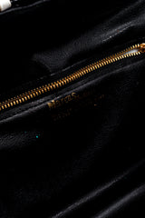 Vintage Marcus Brothers Woven Stripe Vinyl Handbag signature @recess la